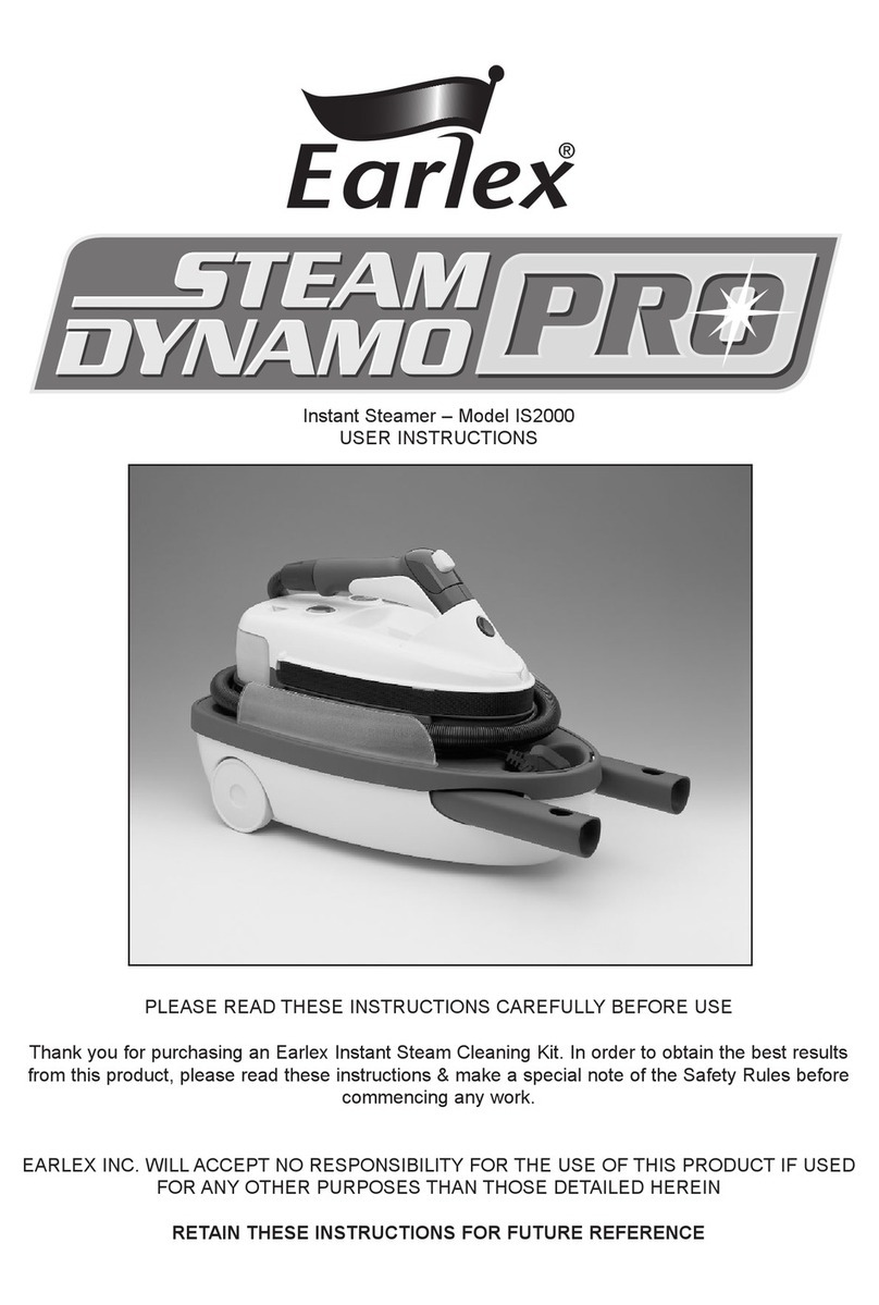 Earlex STEAM CADDY IS 2000 User instructions