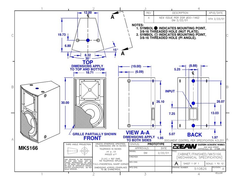 EAW MK5166 User guide