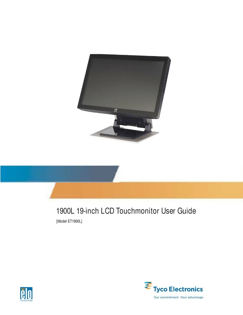 Elo TouchSystems 1900L User manual Elo TouchSystems 1900L User manual