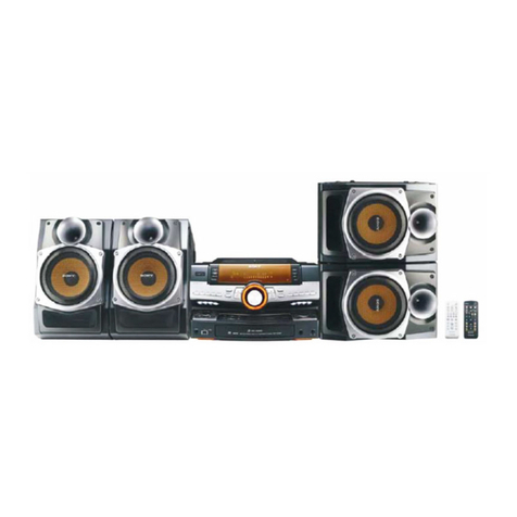 Sony FST-ZUX9 - Mini Hi-fi Component System operating instructions