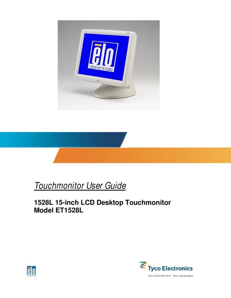 Elo TouchSystems 1528L user guide