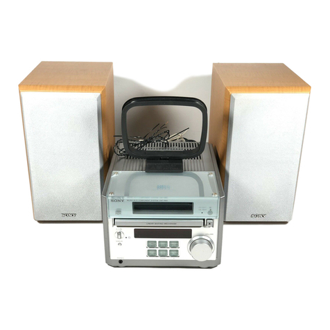 Sony CMT-RB5 - Micro Hi Fi Component System operating instructions