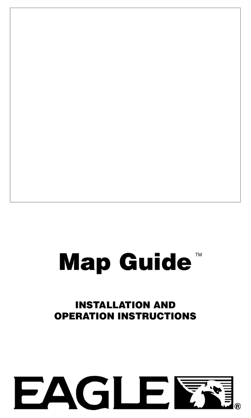 Eagle Map Guide Installation and operation instructions