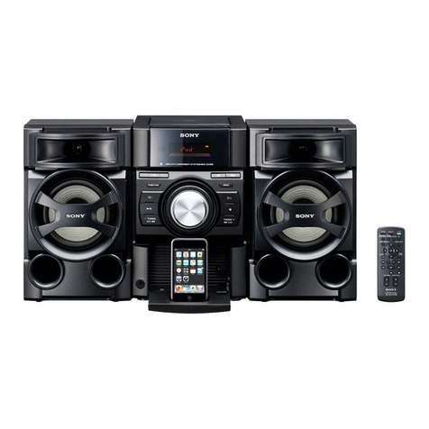 Sony MHC-EC69i User manual Sony MHC-EC69i User manual