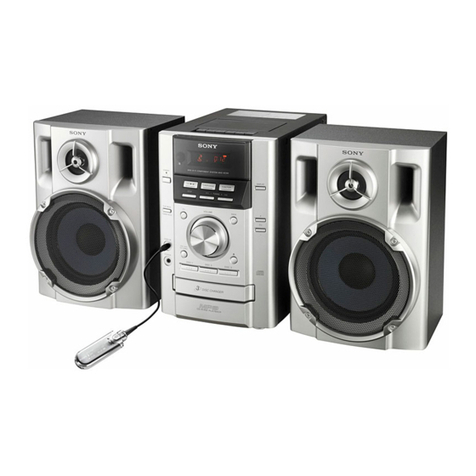 Sony MHC-EC50 Marketing Specifications