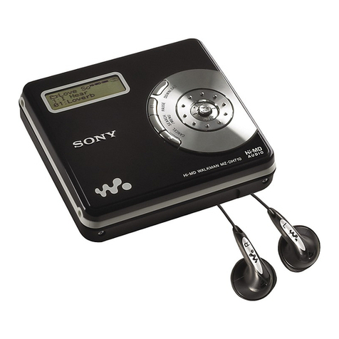 Sony MZ-DH10P Hi-MD Music Transfer Version 1 for Mac (User... operating instructions Sony MZ-DH10P Hi-MD Music Transfer Version 1 for Mac (User... operating instructions