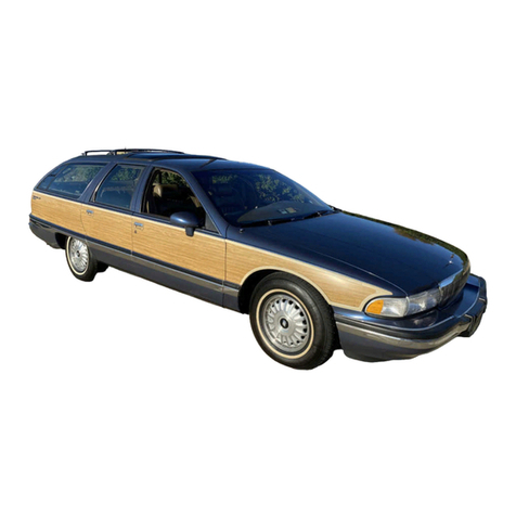 Buick ROADMASTER 1994 User manual