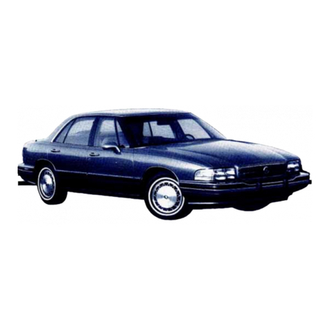 Buick 1993 LeSabre User manual