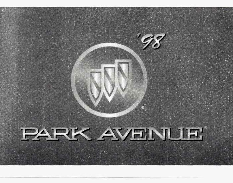 Buick 1998 Park Avenue User manual