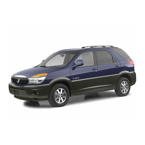 Buick 2003 Rendezvous User manual