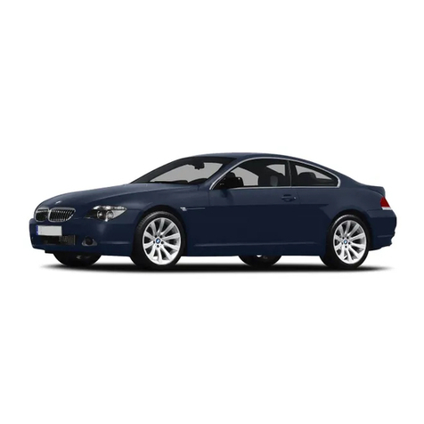 BMW 2007 6 Series User manual