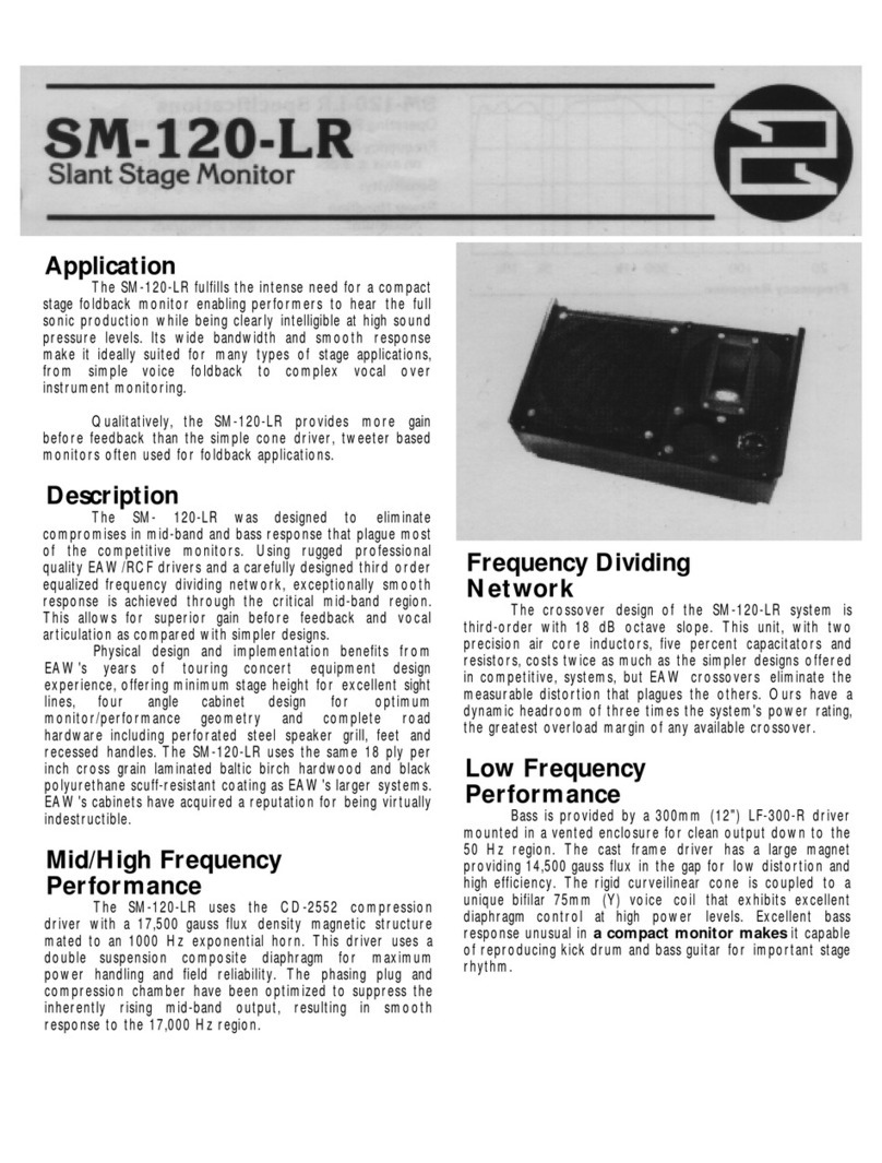EAW SM-120-LR Specifications
