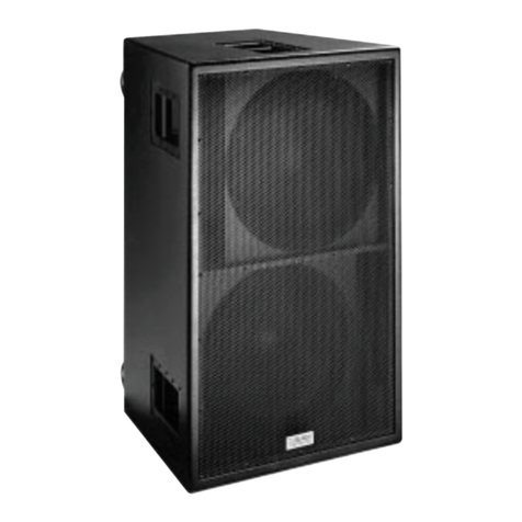 EAW SB850F User manual