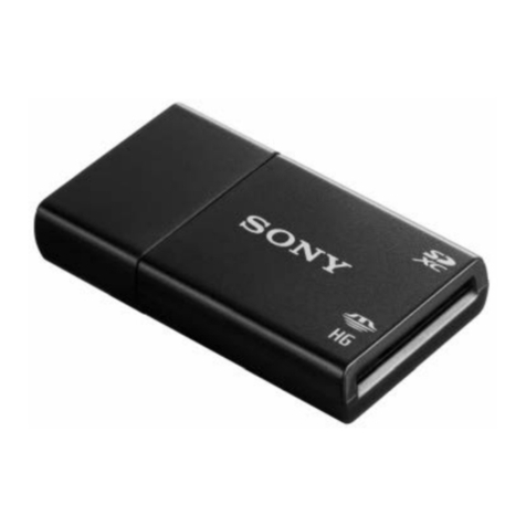 Sony MRW-F3 User manual