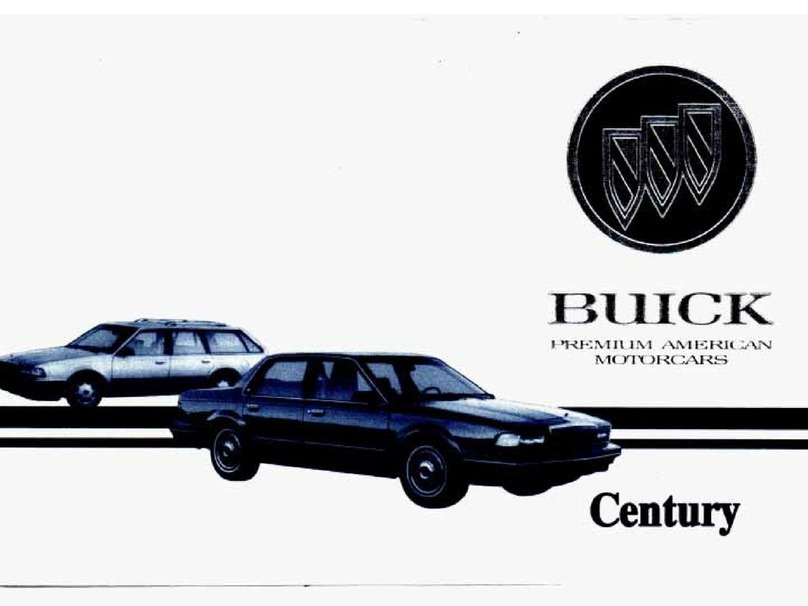 Buick 1993 Century User manual