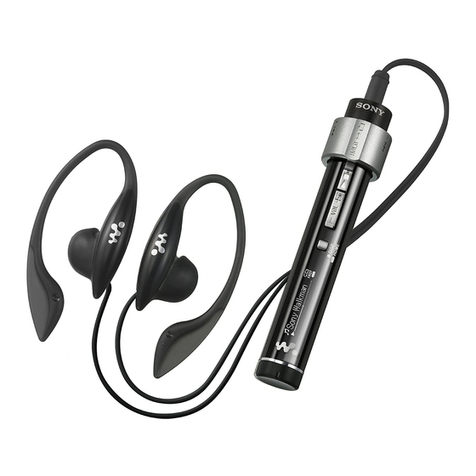 Sony NWS203F - S2 Sports Walkman 1 GB Digital... User manual