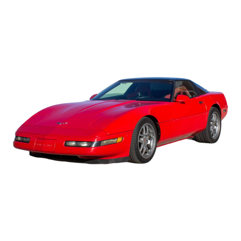 Chevrolet 1995 Corvette User manual