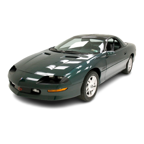 Chevrolet 1995 Camaro owner's manual