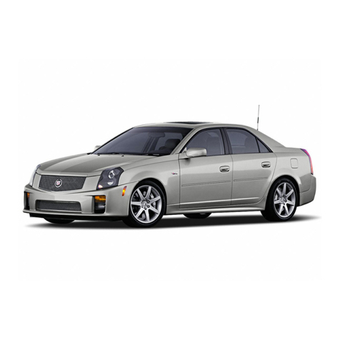 Cadillac 2005 CTS User manual