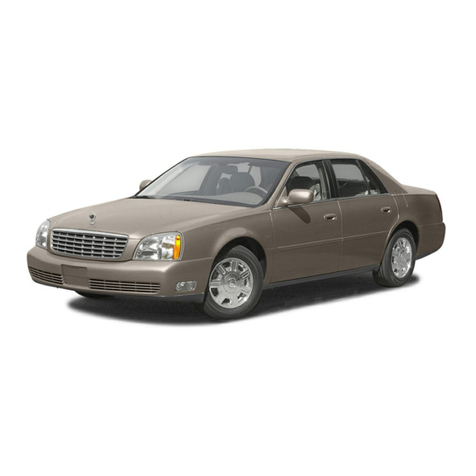 Cadillac 2003 DeVille User manual