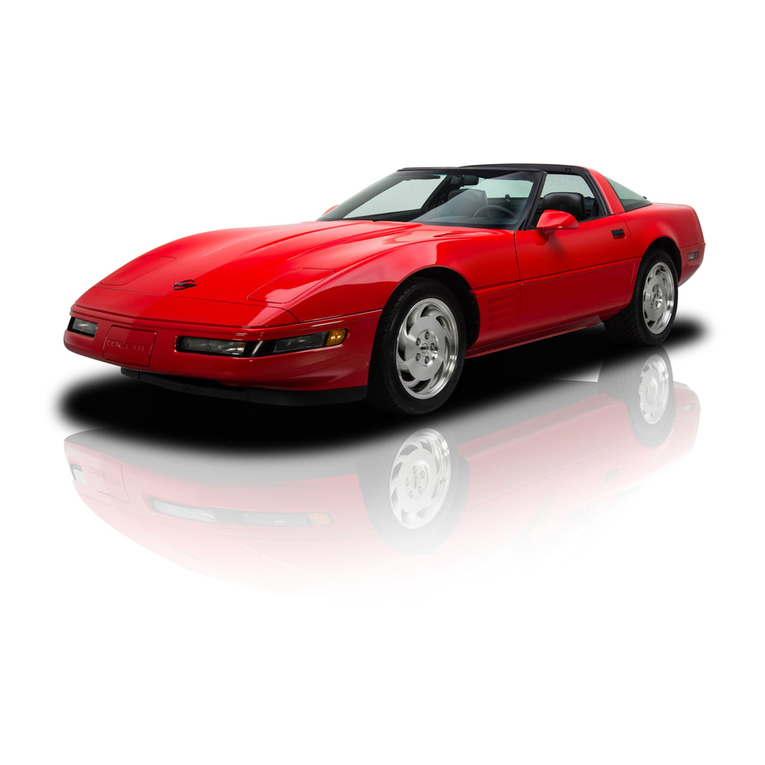 Chevrolet 1993 Corvette owner's manual