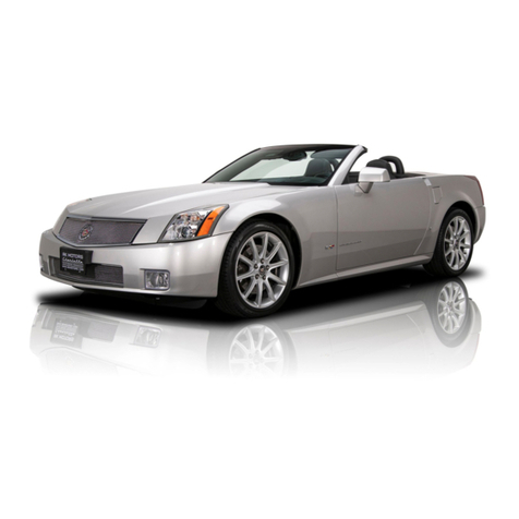 Cadillac 2007 XLR ROADSTER User manual