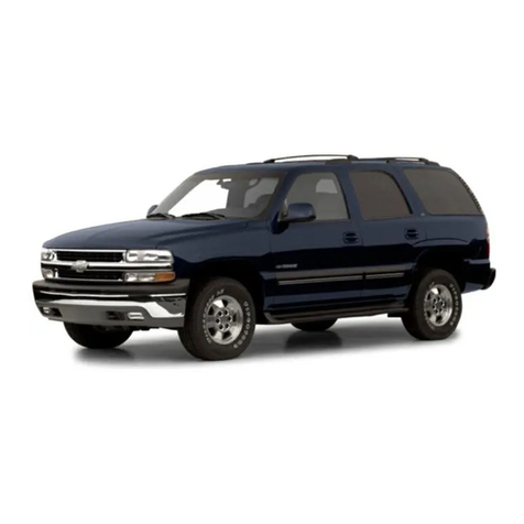 Chevrolet 2000 Tahoe User manual