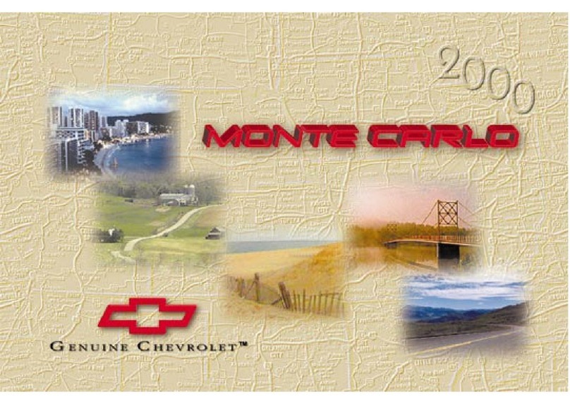 Chevrolet 2000 Monte Carlo manual