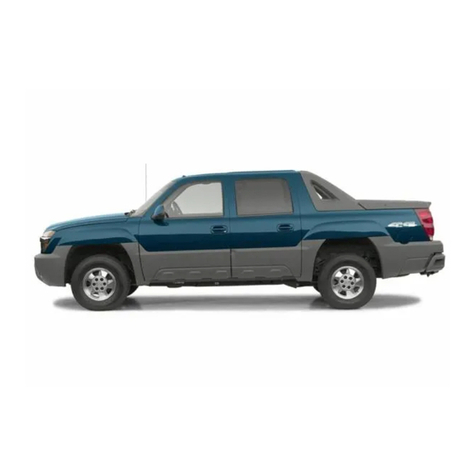 Chevrolet 2002 Avalanche owner's manual