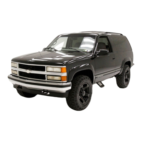 Chevrolet 1999 Tahoe owner's manual