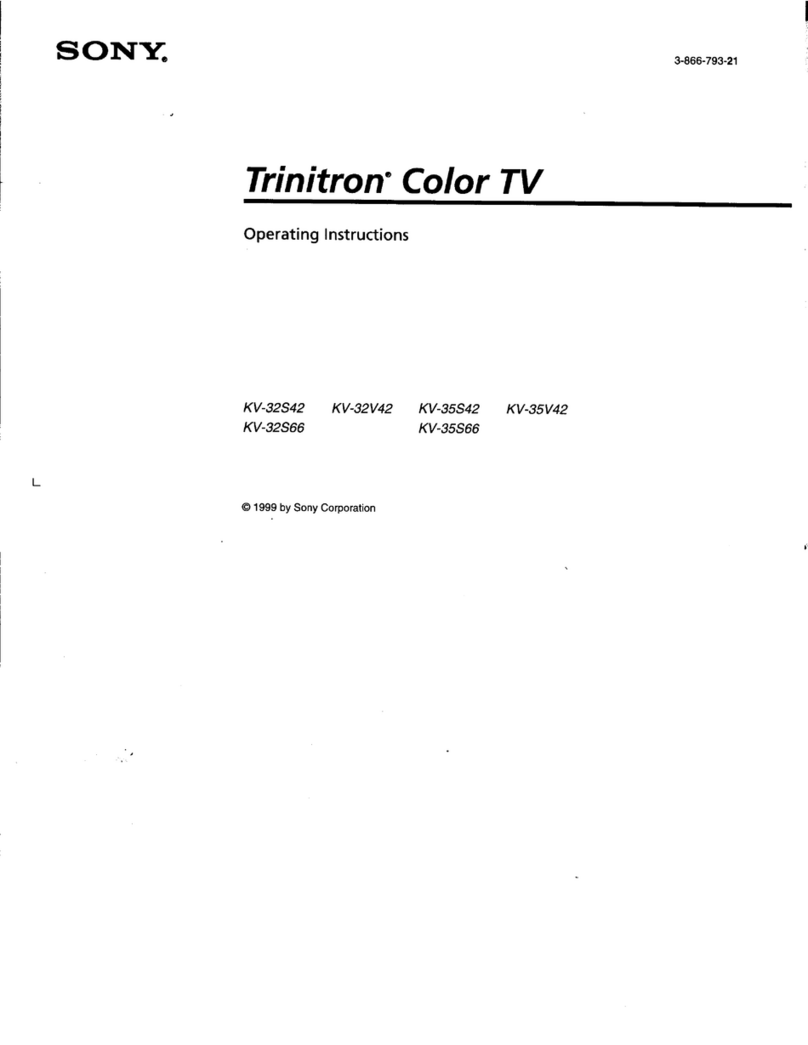 Sony KV-32S42 User manual