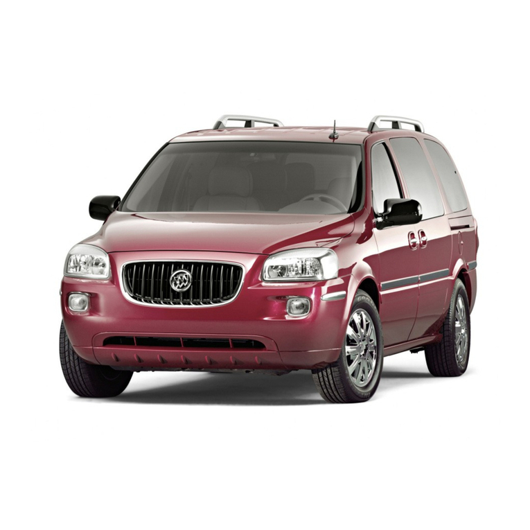 Buick 2005 Terraza User manual