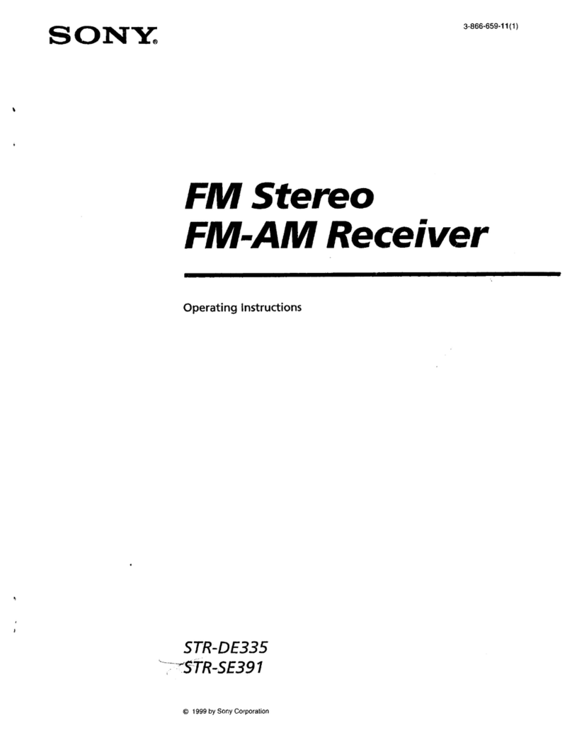 Sony SS-RC301 operating instructions