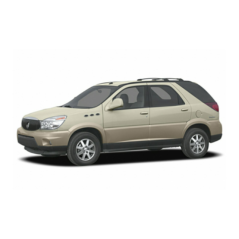Buick 2005 Rendezvous User manual