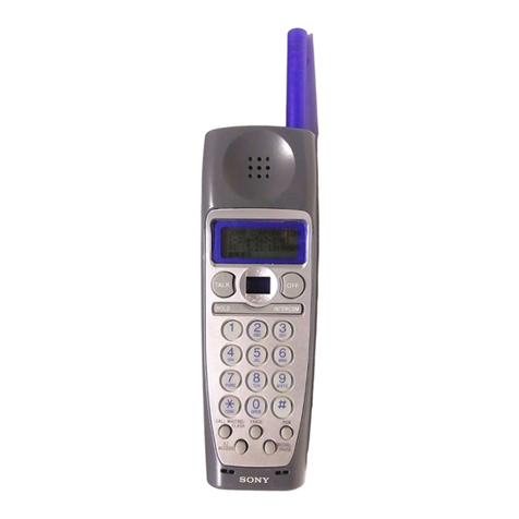 Sony SPP-H273 operating instructions