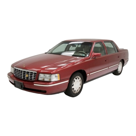 Cadillac 1998 DeVille User manual