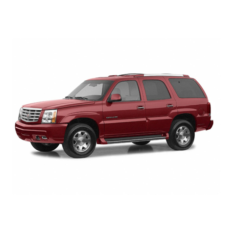 Cadillac 2002 Escalade owner's manual