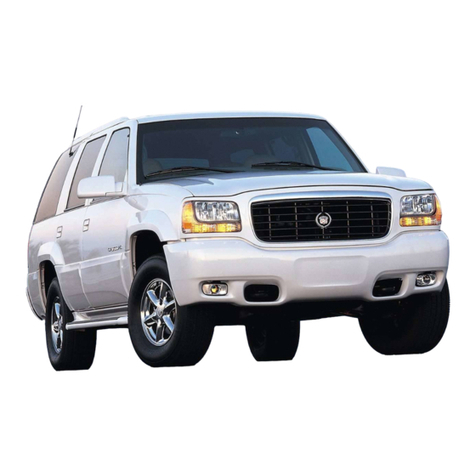 Cadillac 2000 Escalade User manual