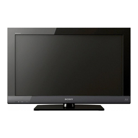 Sony KDL-40EX40B - 40" Bravia Ex40b Series Hdtv operating instructions