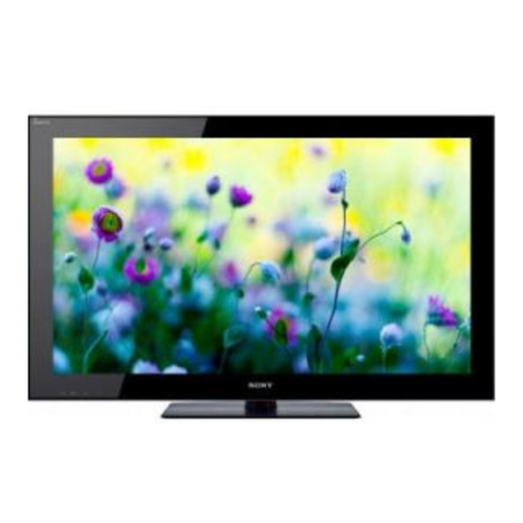 Sony KDL-46HX701 - 46" Bravia Hx701 Series Hdtv User manual