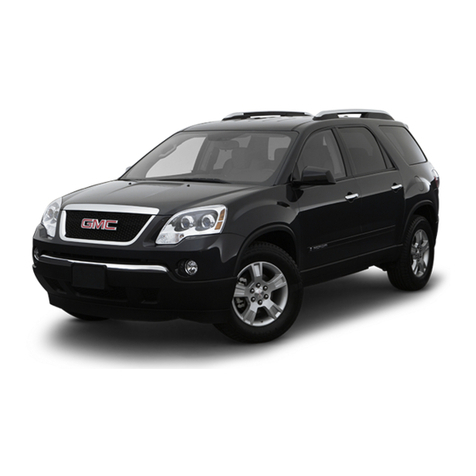 GMC 2007 Acadia User manual