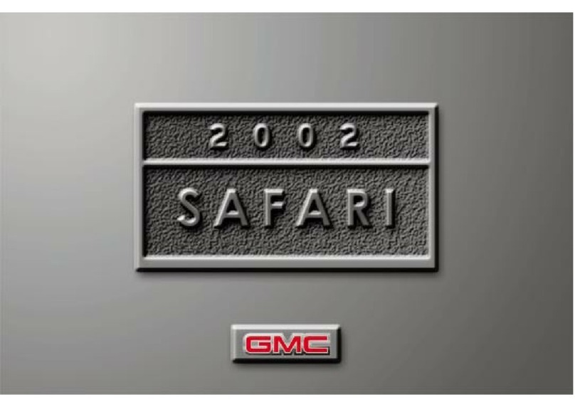 GMC 2002 Safari owner's manual