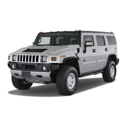 Hummer 2004 H2 User manual Hummer 2004 H2 User manual