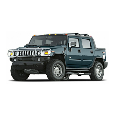 Hummer 2005 H2 User manual