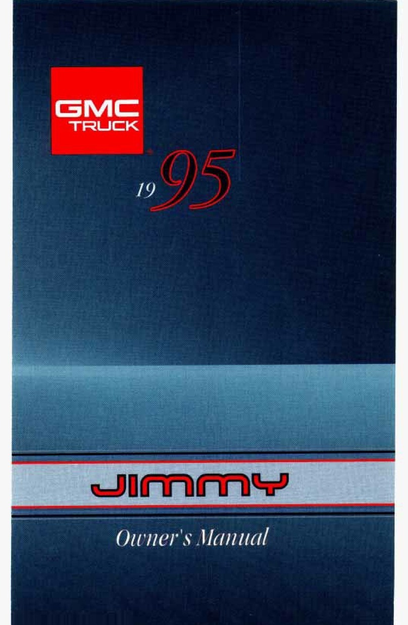 GMC 1995 Jimmy owner's manual