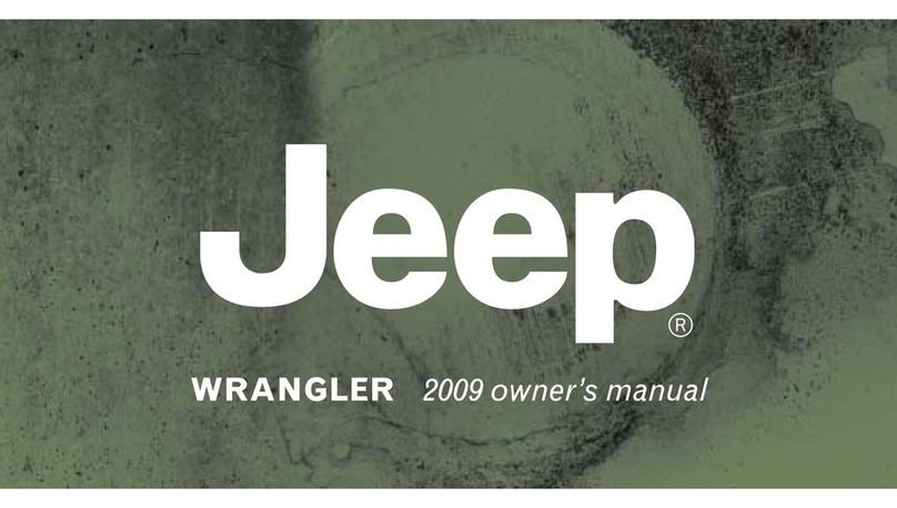 Jeep 2009 Wrangler User manual