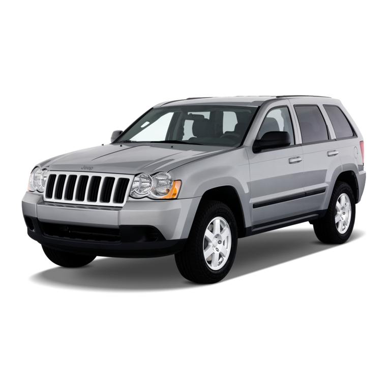 Jeep 2008 Grand Cherokee User manual Jeep 2008 Grand Cherokee User manual