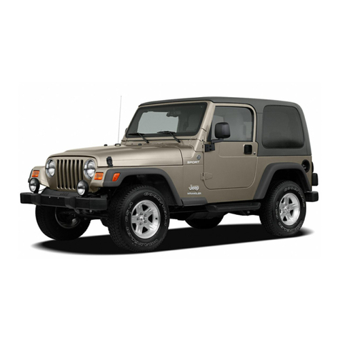 Jeep 2005 Wrangler User manual Jeep 2005 Wrangler User manual