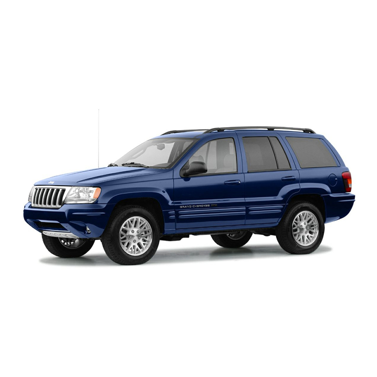 Jeep 2004 Grand Cherokee User manual Jeep 2004 Grand Cherokee User manual