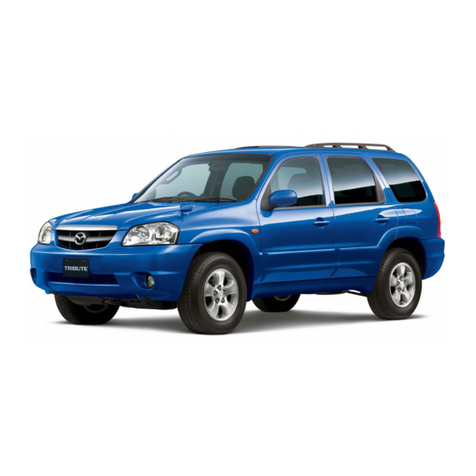 Mazda 2001 Tribute User manual